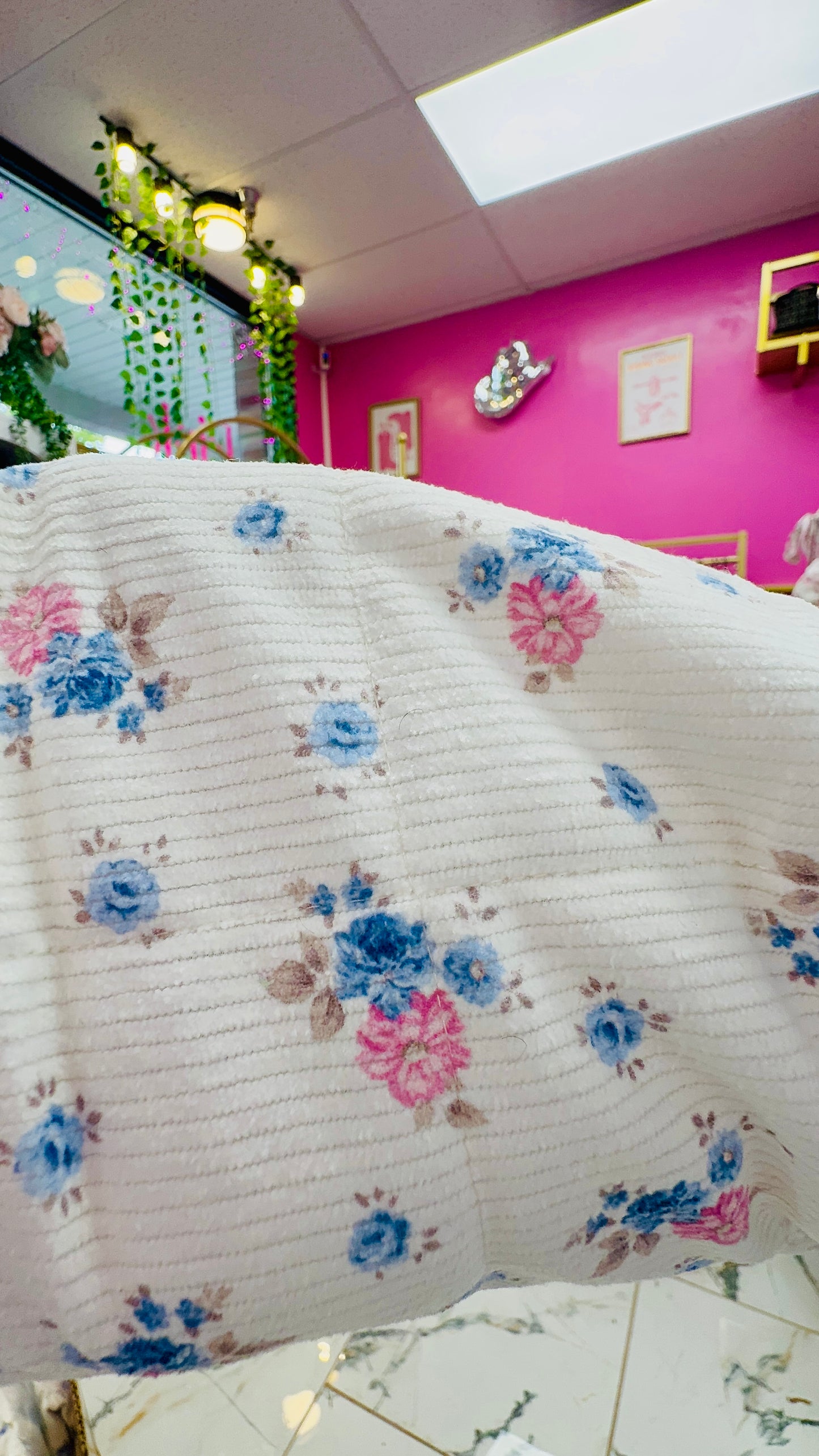 Gale Quilted Floral Corduroy Jacket