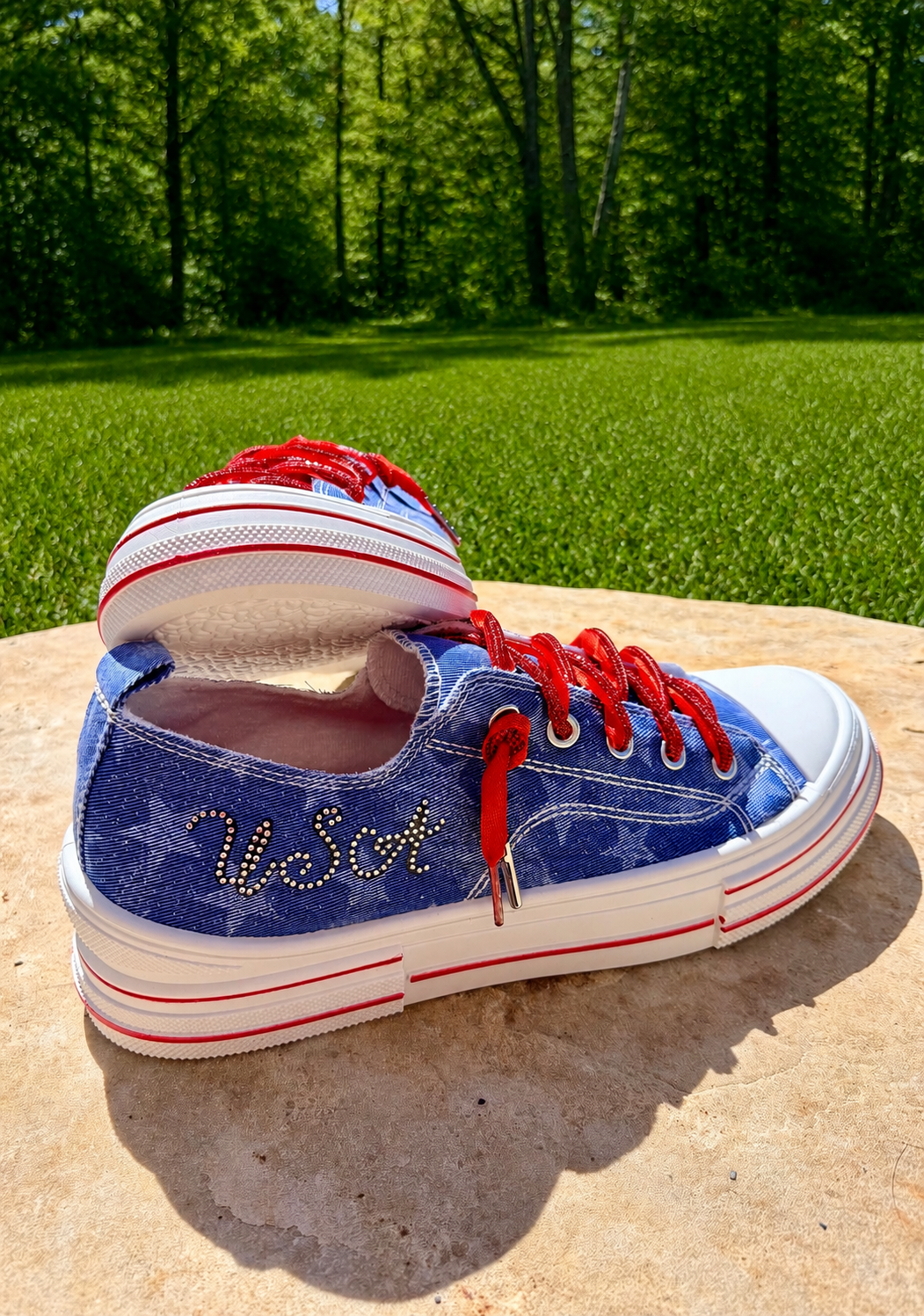 🇺🇸 Stars, Stripes & Sparkle Sneakers