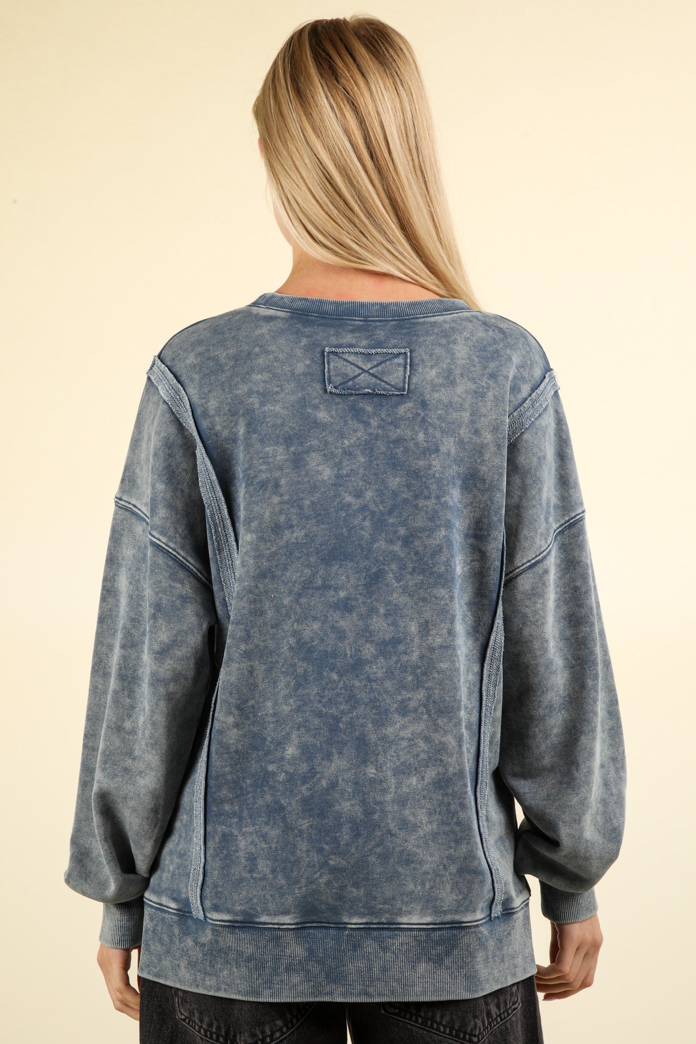 Mineral Washed Knit Top