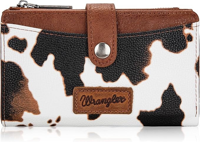 Wrangler Cow Wallet Brown Small
