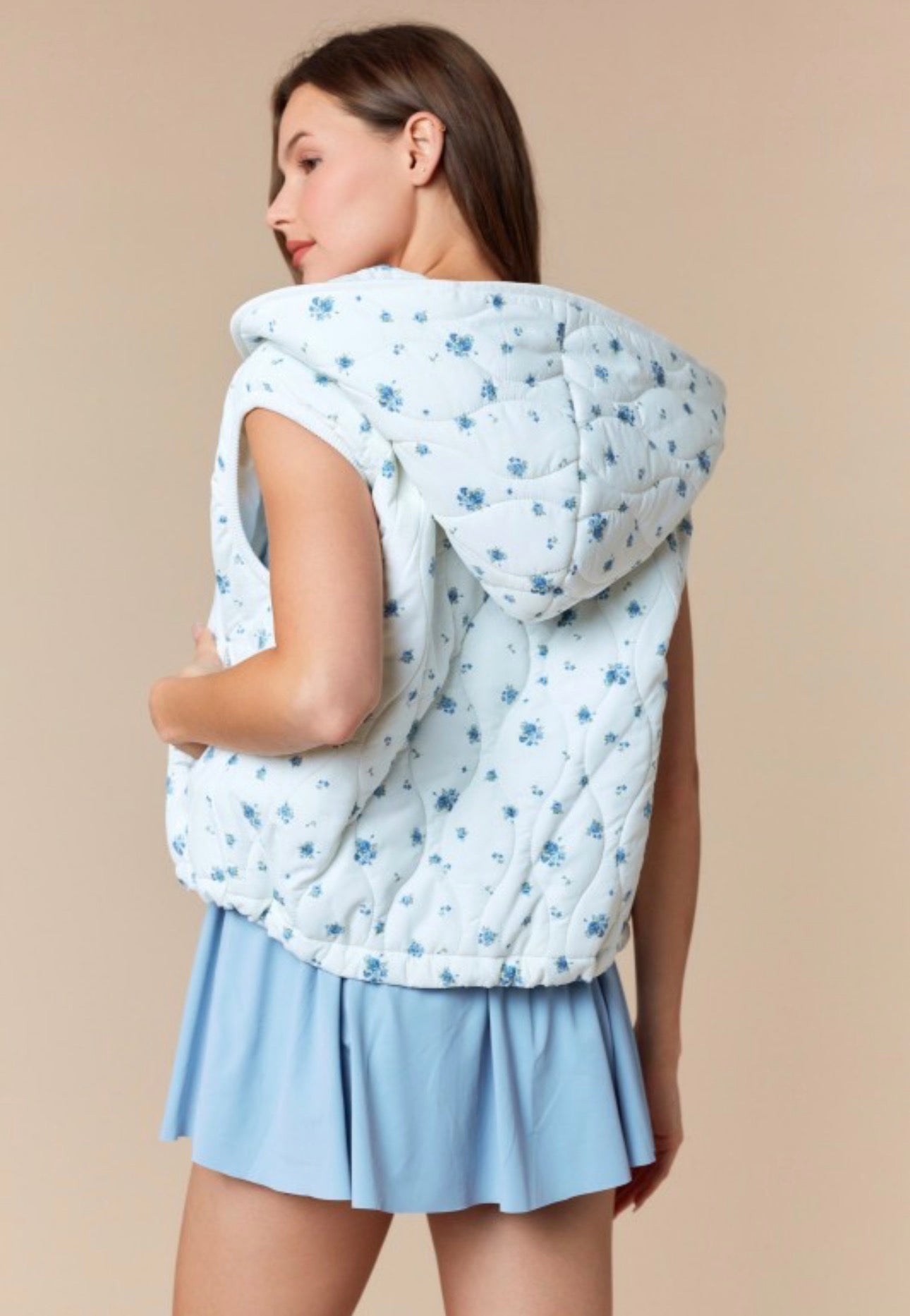 Blossom Trail Quilted Vest