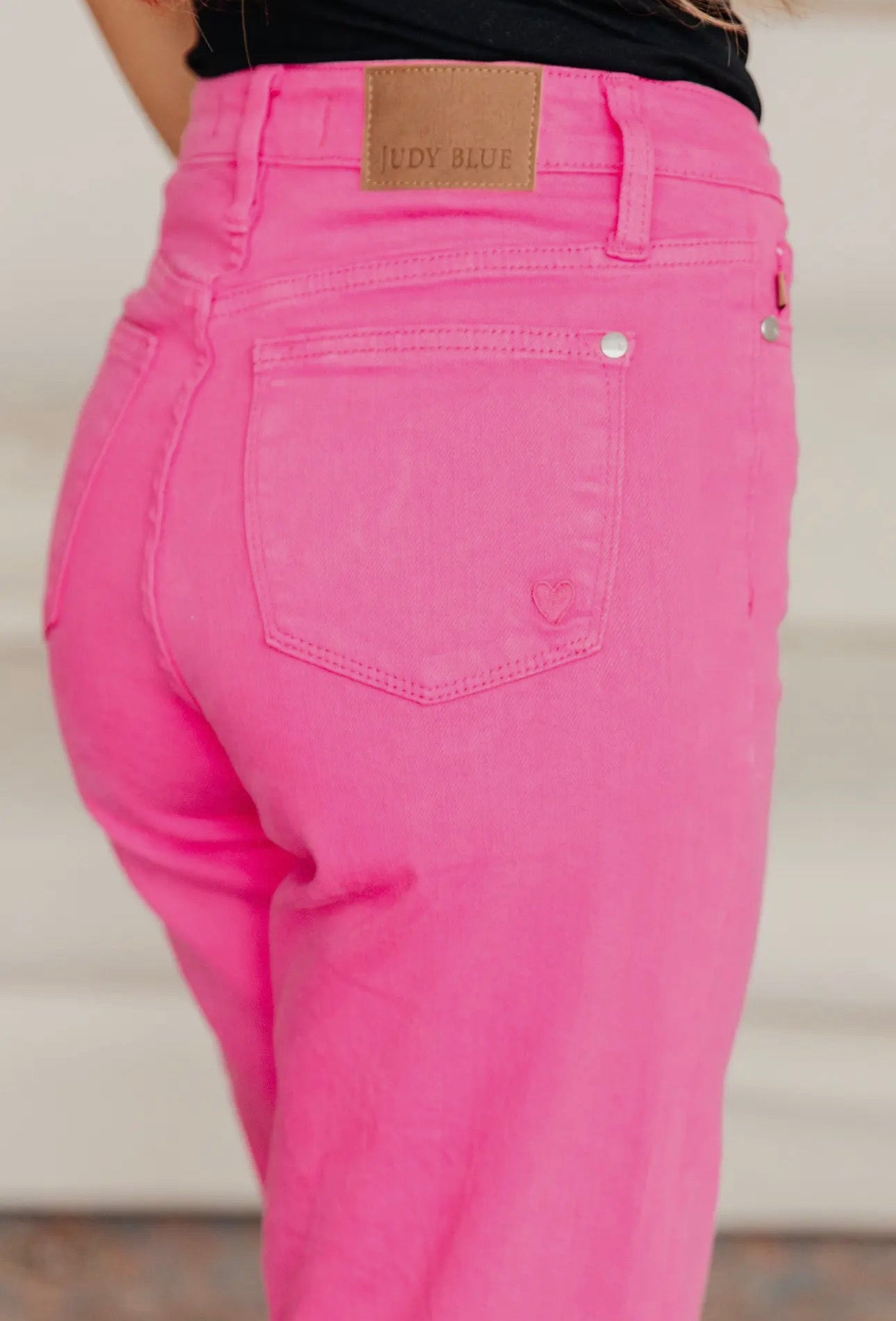 Judy Blue High Rise Garment Dyed 90's Straight Jeans