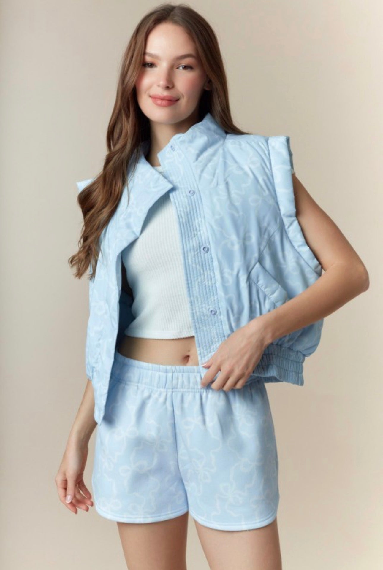 Bow Whisper Puffer Vest