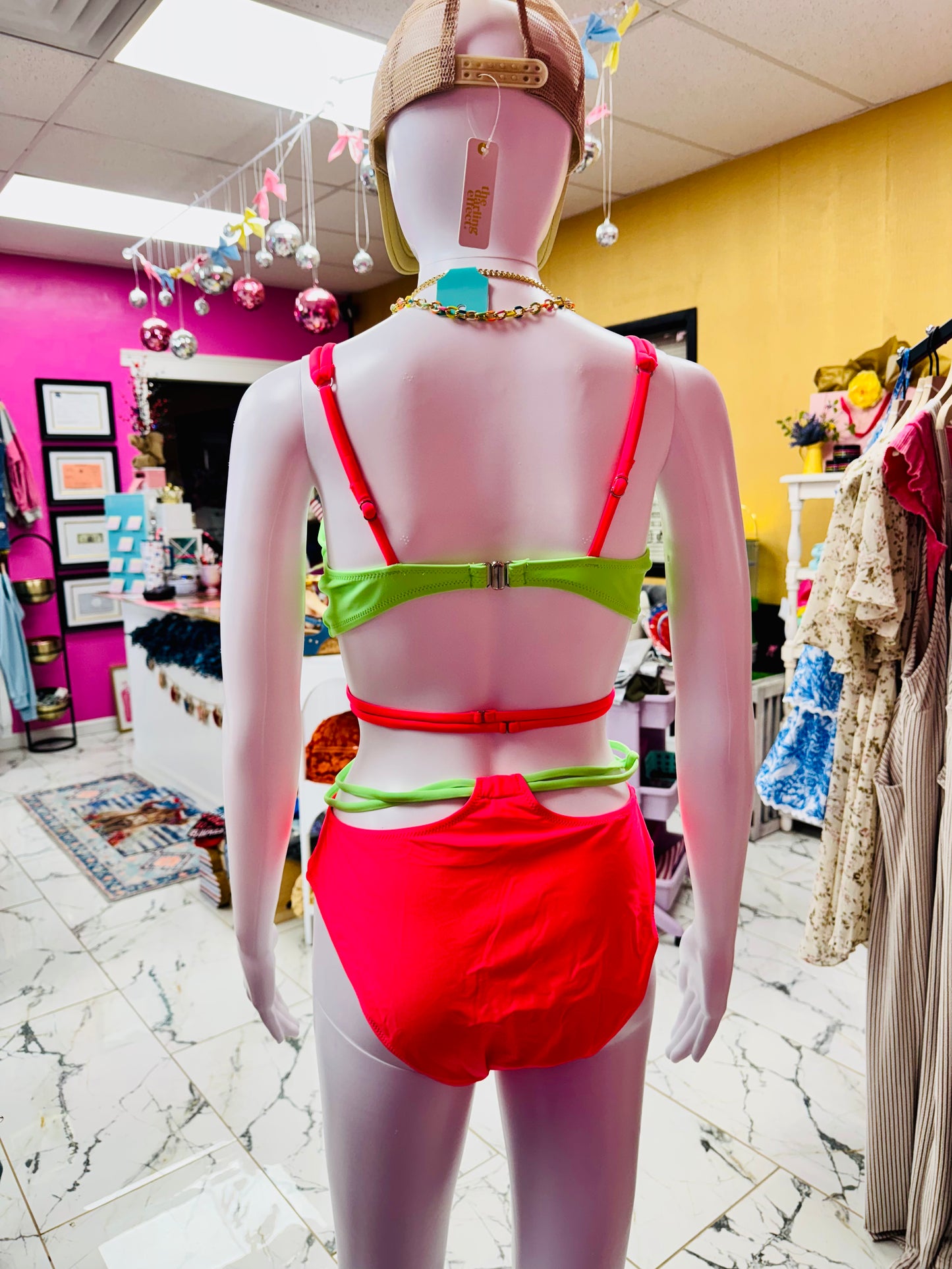 Bia-Bell String Strap Bikini