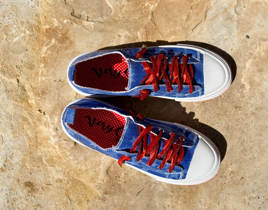 🇺🇸 Stars, Stripes & Sparkle Sneakers
