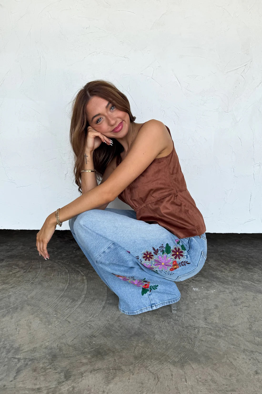 DESERT BELLE SUEDE TANK