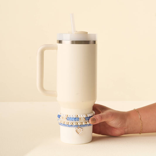 Tumbler Bracelet Stack-On Cloud Nine
