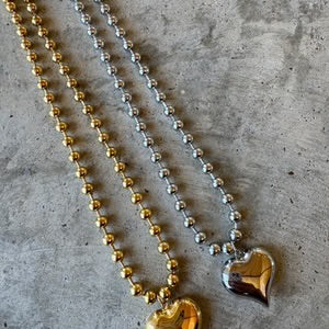 Blakeley Chunky Heart Necklace