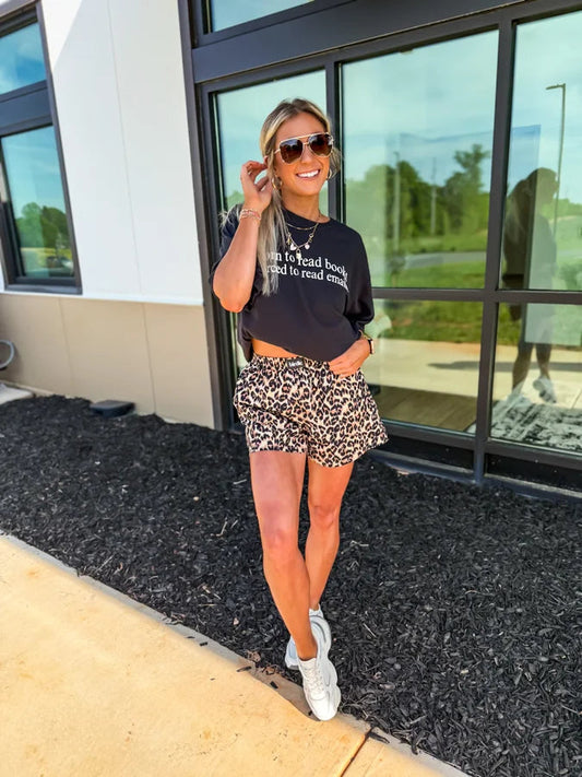 Birdie Boxer Shorts-Leopard