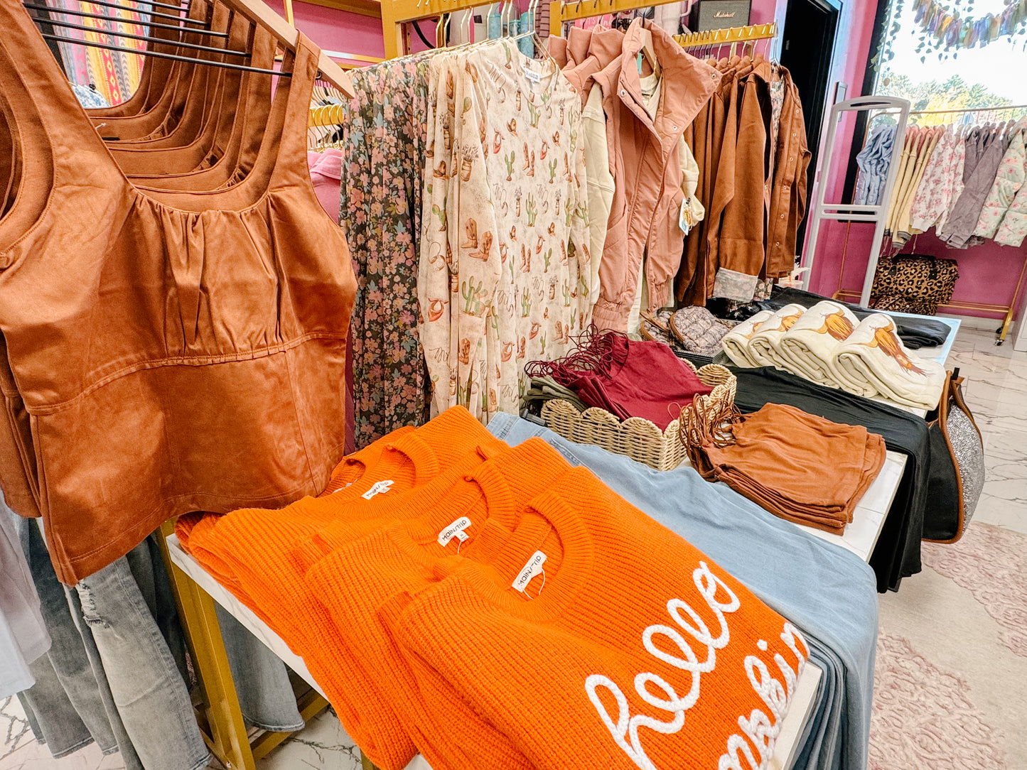 Hello Pumpkin Letter Verbiage Sweater