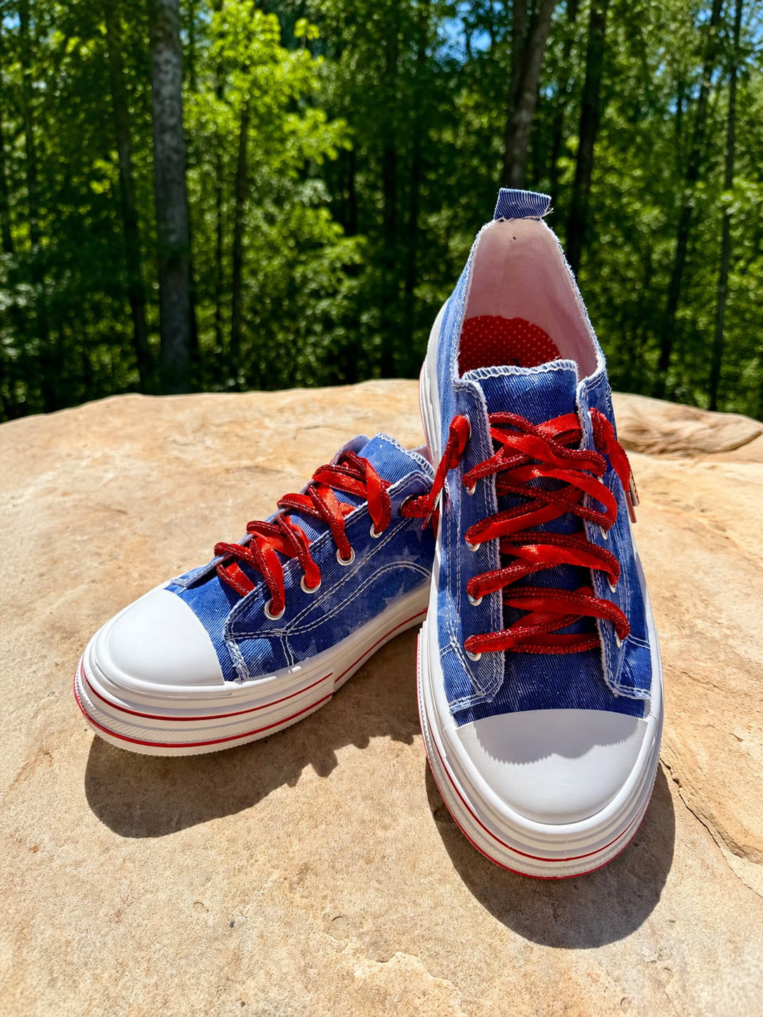 🇺🇸 Stars, Stripes & Sparkle Sneakers
