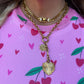 Blakeley Heart to Heart Chain Necklace