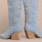 Maxie Denim Tall Boots