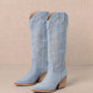 Maxie Denim Tall Boots