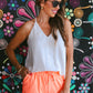 Ada's Signature Shorts-Neon Sherbert Orange