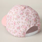 MOMMIN' Embroidered Flower PatternTrucker Hat