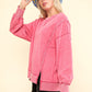 Mineral Washed Knit Top