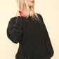 Mineral Washed Knit Top