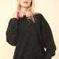 Mineral Washed Knit Top