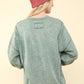 Mineral Washed Knit Top