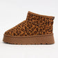 OAKLEE PLATFORM MINI ANKLE SHERPA BOOTS