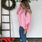 Meg Poncho - Pink