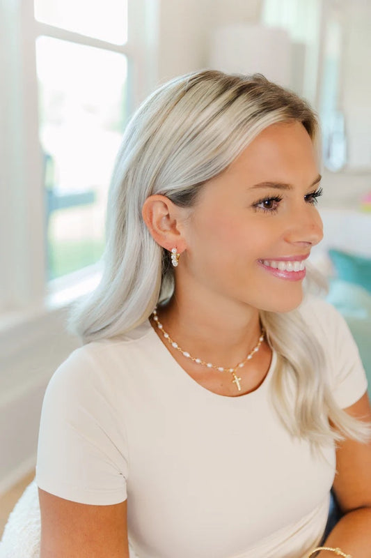 TS Jacee Cross Necklace