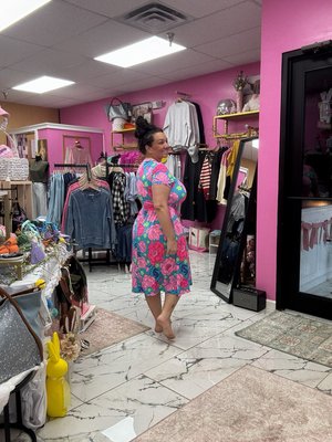 Sunny Days Big Floral  Dress