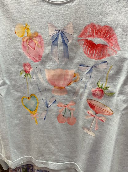Spring Princess Cropped Tee