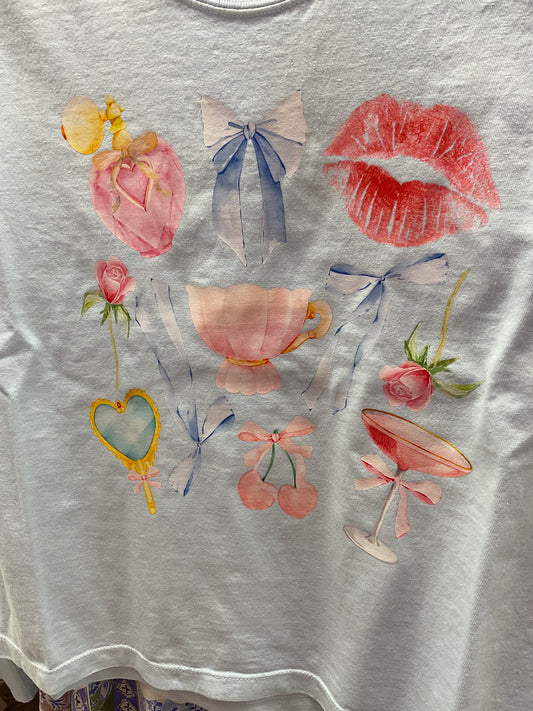 Spring Princess Cropped Tee