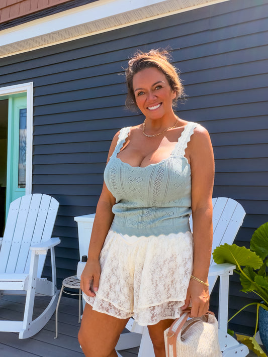 Cloud Nine Lace Shorts