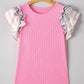 Macie Flutter Sleeve Top
