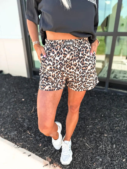 Birdie Boxer Shorts-Leopard
