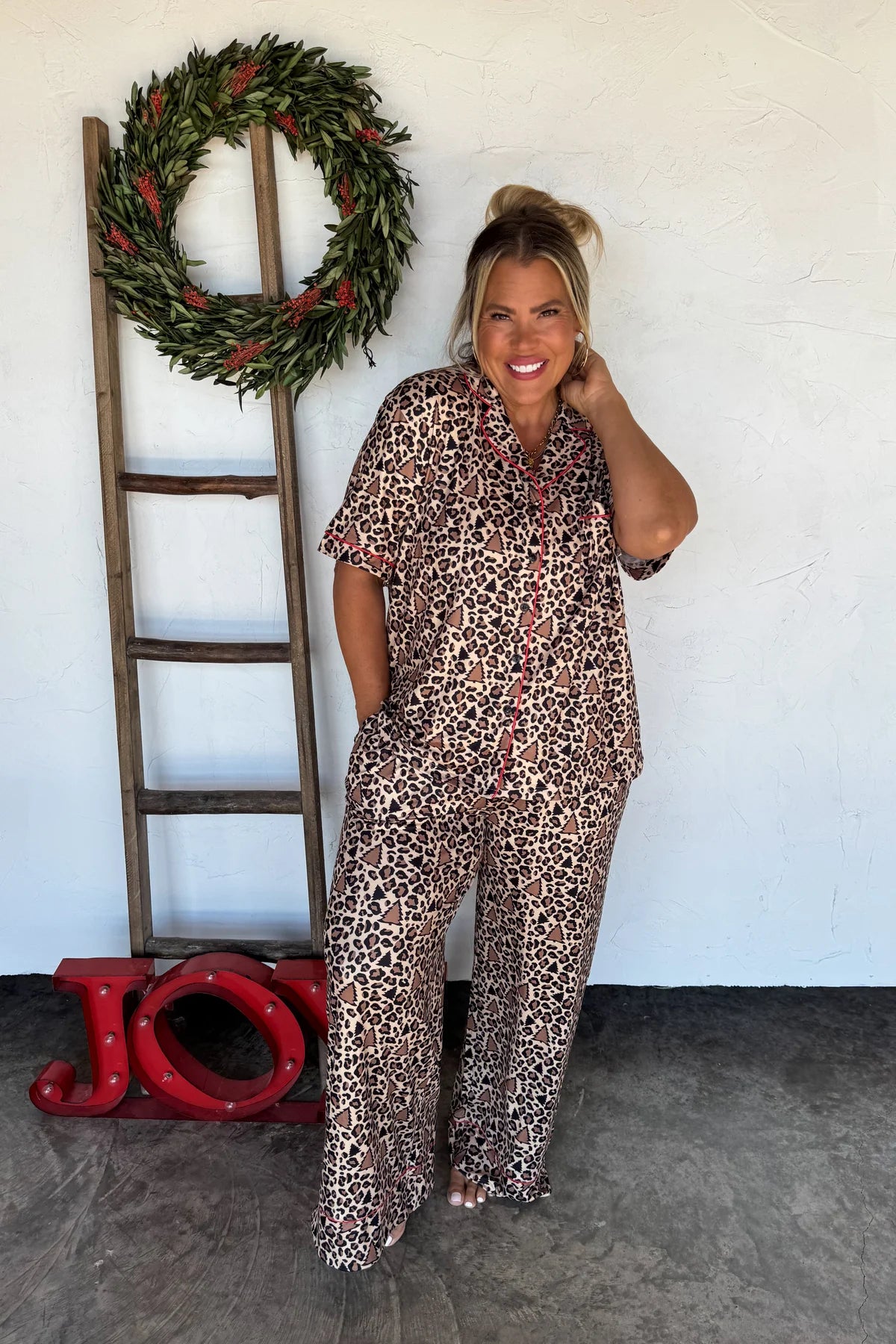 Wild Holiday Tree Christmas Luxe Jammies