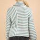 Striped Fuzzy Sweater