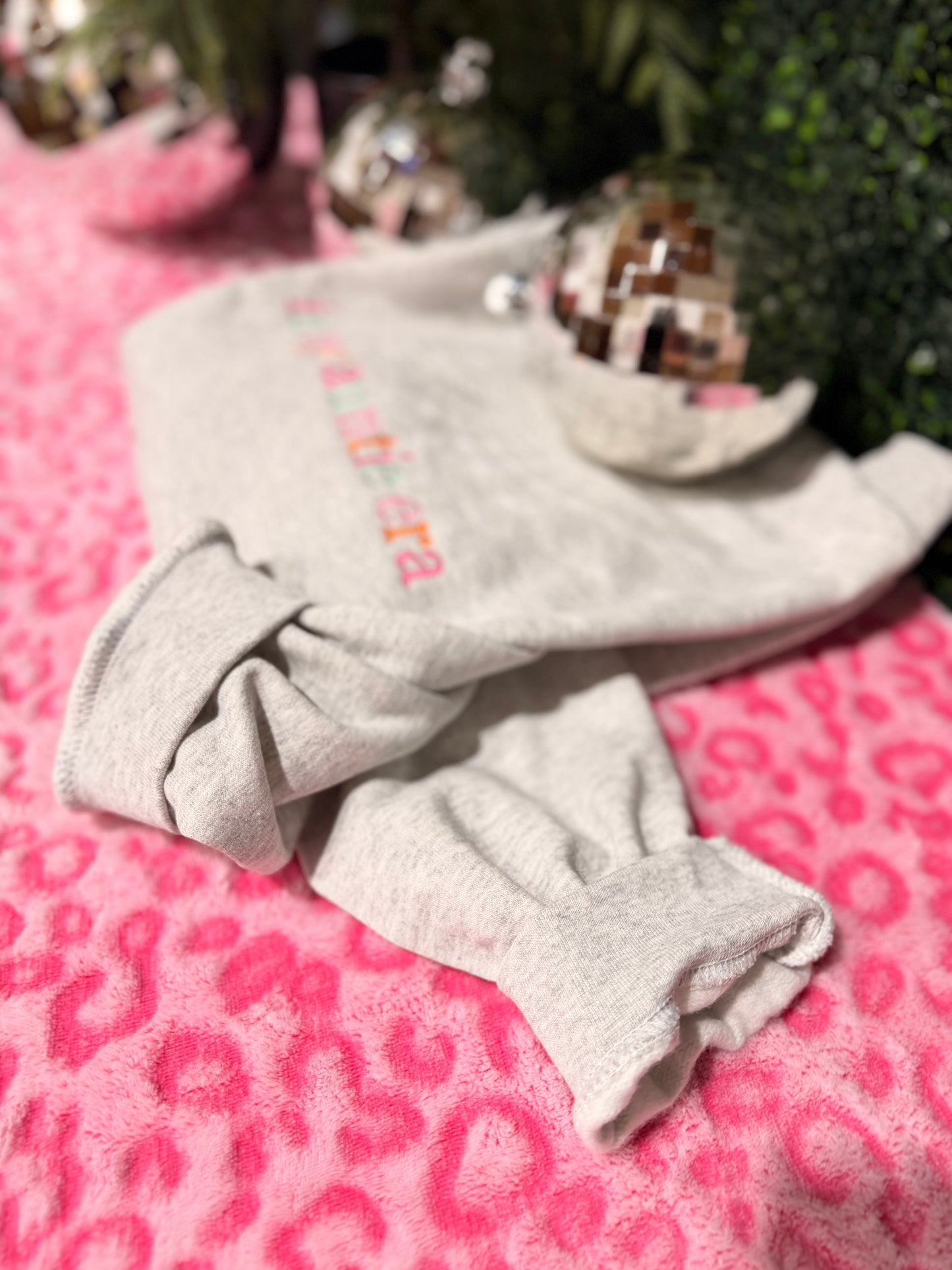 in my auntie era - embroidered sweatshirt