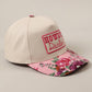 HOWDY Darlin' Embroidery Patch Floral Two-Tone Hat