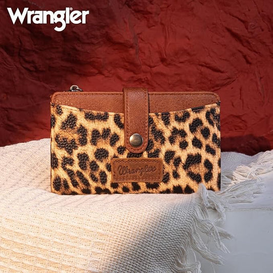 Wrangler Leopard Wallet