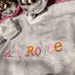Ada Royce- embroidered sweatshirt