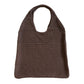 CWAB1952_SOLID COLOR VINTAGE KNIT TOTE BAG