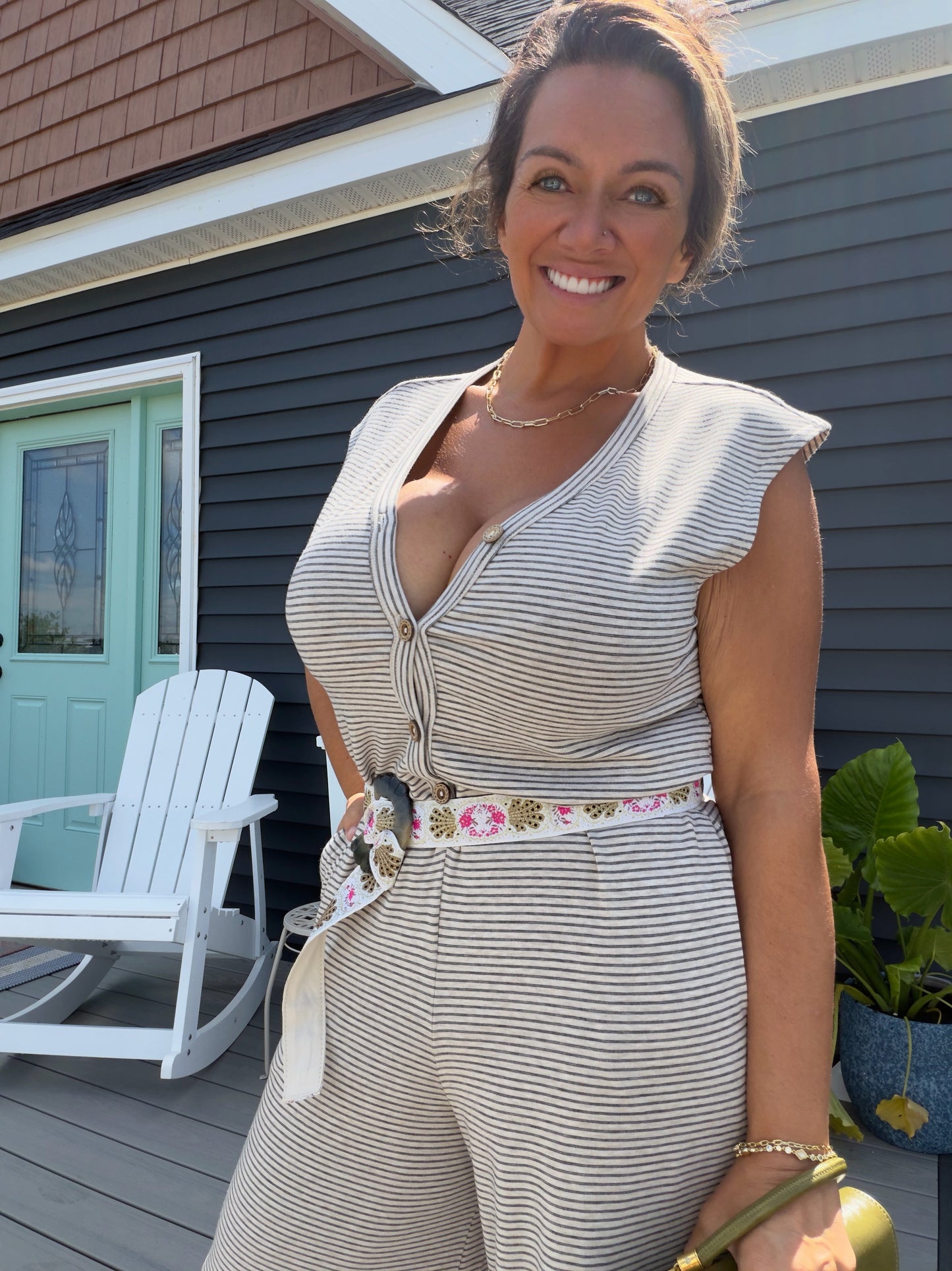 The Boardwalk Breeze Jumpsuit 🤍🌊