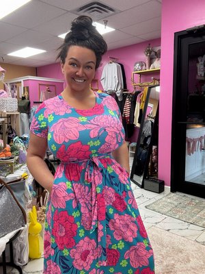 Sunny Days Big Floral  Dress