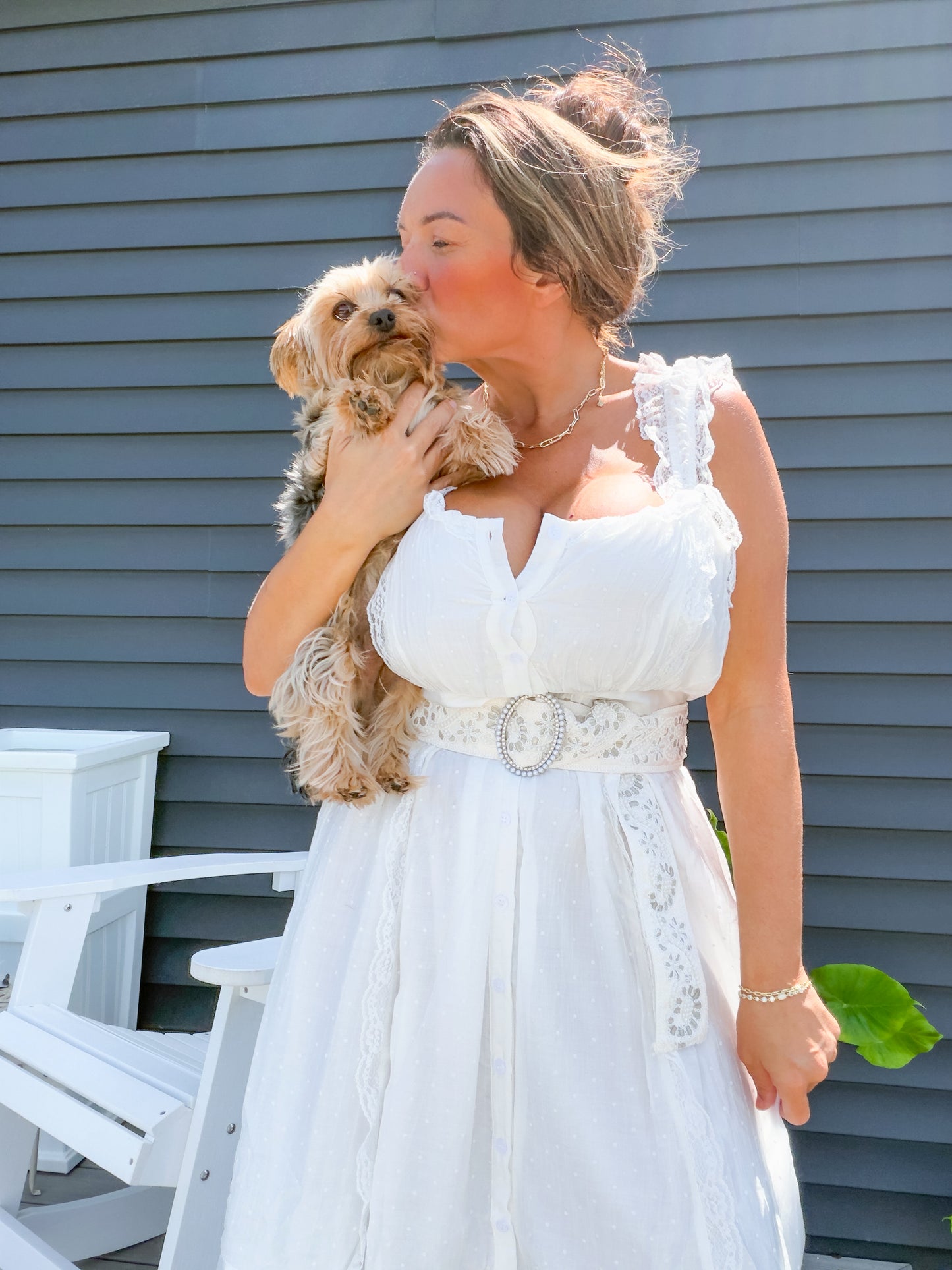 The Pearl Prairie Lace Belt