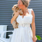 Sunday in White Maxi