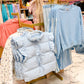 Powder Blue Lexie Puffer Vest
