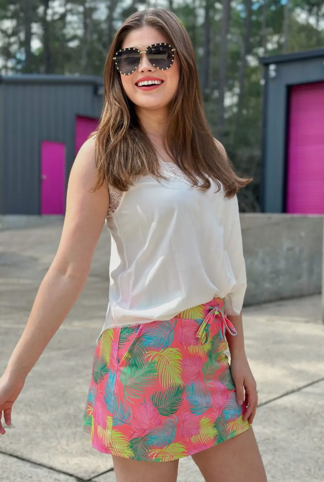 Ada’s Print Signature Skort