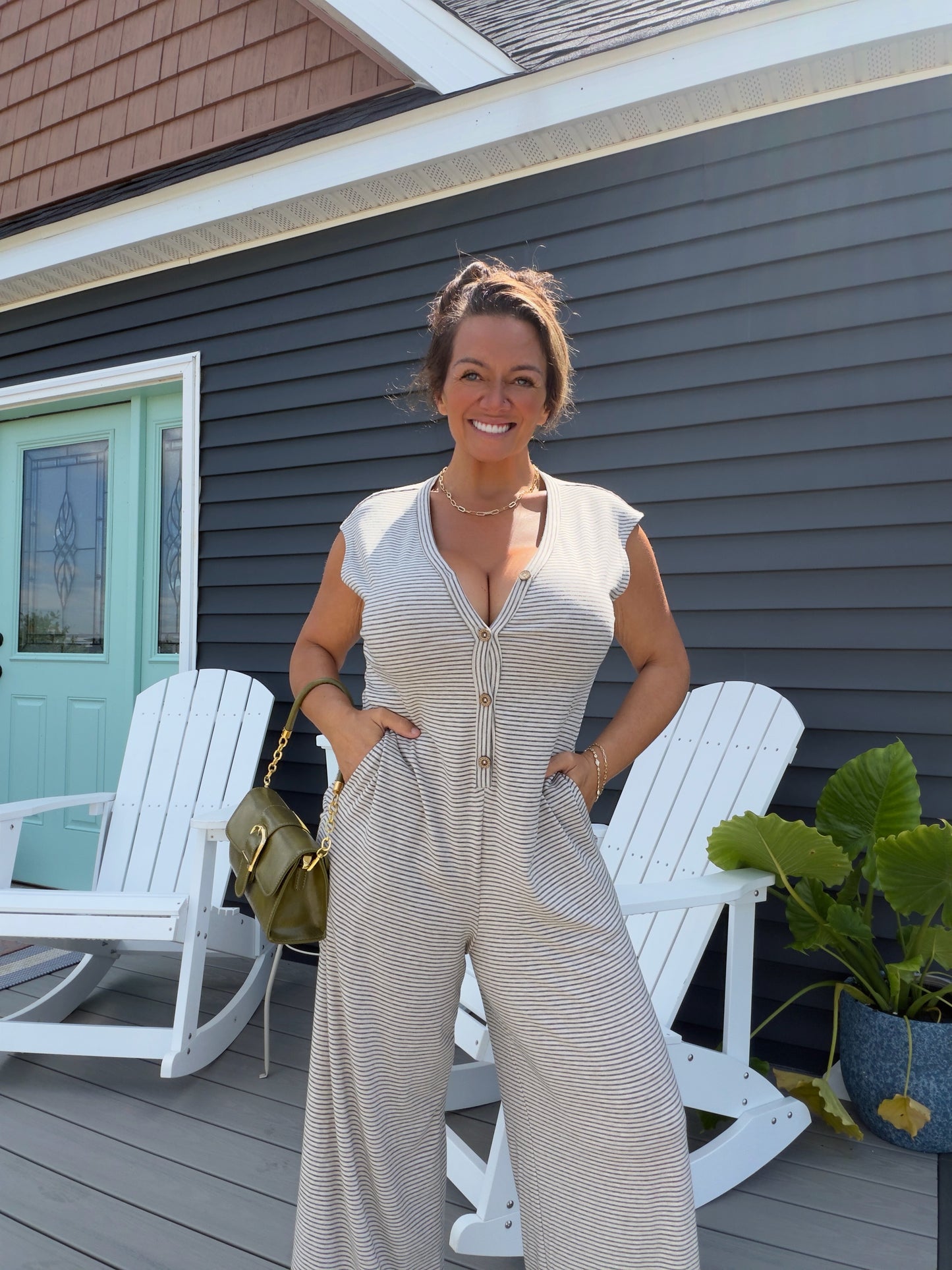 The Boardwalk Breeze Jumpsuit 🤍🌊