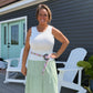 The Sweet on the Shore Ruffle Tank