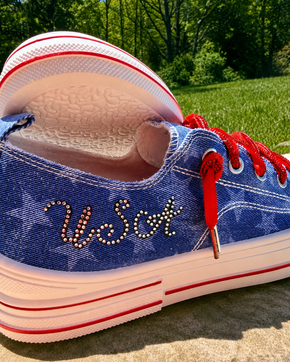 🇺🇸 Stars, Stripes & Sparkle Sneakers