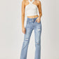 RISEN HIGH RISE WIDE STRAIGHT TRIPPLE BUTTON FLY JEANS